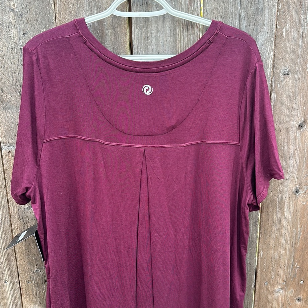 ACTIVEZON Essential women’s short sleeve shirt size X new with tags - Picture 8 of 10